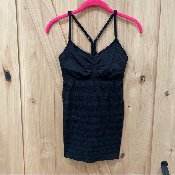 Lululemon Ebb and Flow Racerback Tank Size 6 Black - Picture 3 of 8